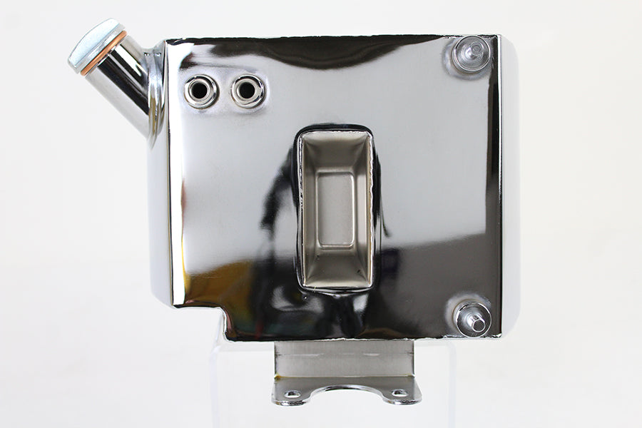 Wyatt Gatling 45 WL Chrome Side Fill Wrap Around Oil Tank for Harley Davidson W Models