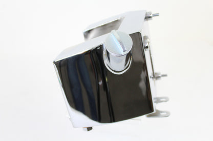 Wyatt Gatling 45 WL Chrome Side Fill Wrap Around Oil Tank for Harley Davidson W Models