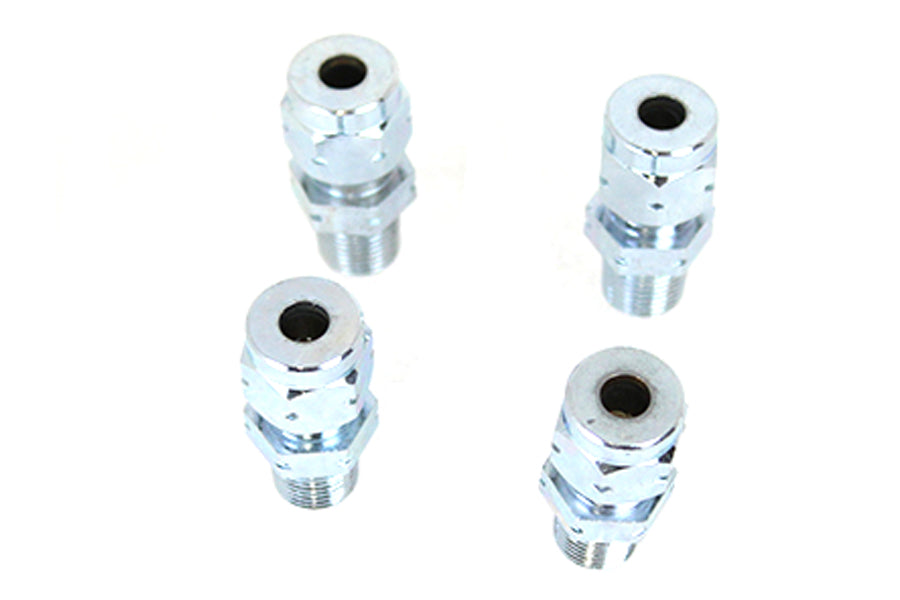 Wyatt Gatling Oil Line Fitting Set Part Number 70386EZ for Harley Davidson FL Models