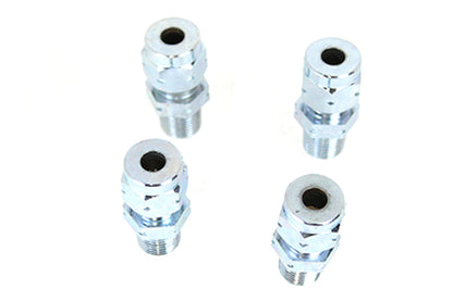 Wyatt Gatling Oil Line Fitting Set Part Number 70386EZ for Harley Davidson FL Models