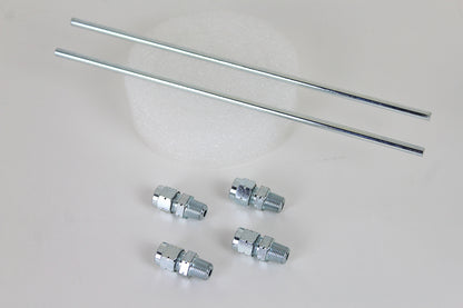 Wyatt Gatling 70386Z Zinc Oil Line Kit for Harley Davidson XL Models