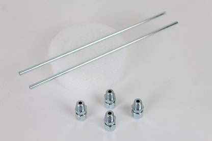 Wyatt Gatling 70386Z Zinc Oil Line Kit for Harley Davidson XL Models