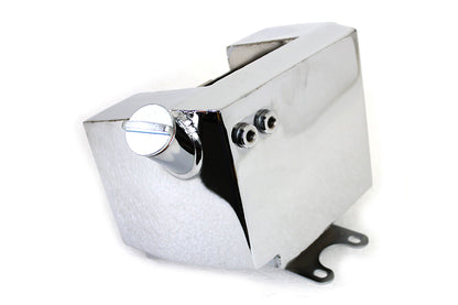 Wyatt Gatling Center Post Mount Wrap Around Oil Tank Chrome for Harley Davidson G Models