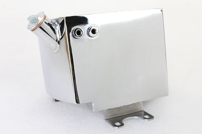 Wyatt Gatling Center Post Mount Wrap Around Oil Tank Chrome for Harley Davidson G Models