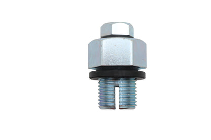 V-Twin Oversize Piggback Drain Plug Zinc Plated - Part D11-0307