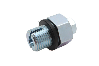 V-Twin Oversize Piggback Drain Plug Zinc Plated - Part D11-0307
