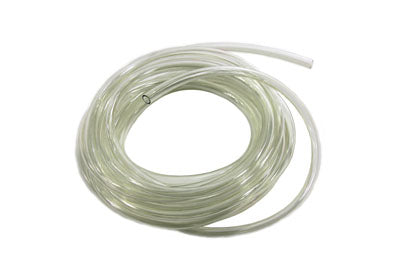 V-Twin Fuel and Oil Hose 0706-0041, Reinforced Clear 3 ft Oil and Fuel Line for Motorcycle Maintenance