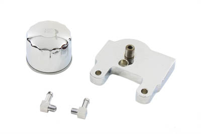 Wyatt Gatling Front Mount Filter Kit for Harley Davidson FL Models (Part #74908B)