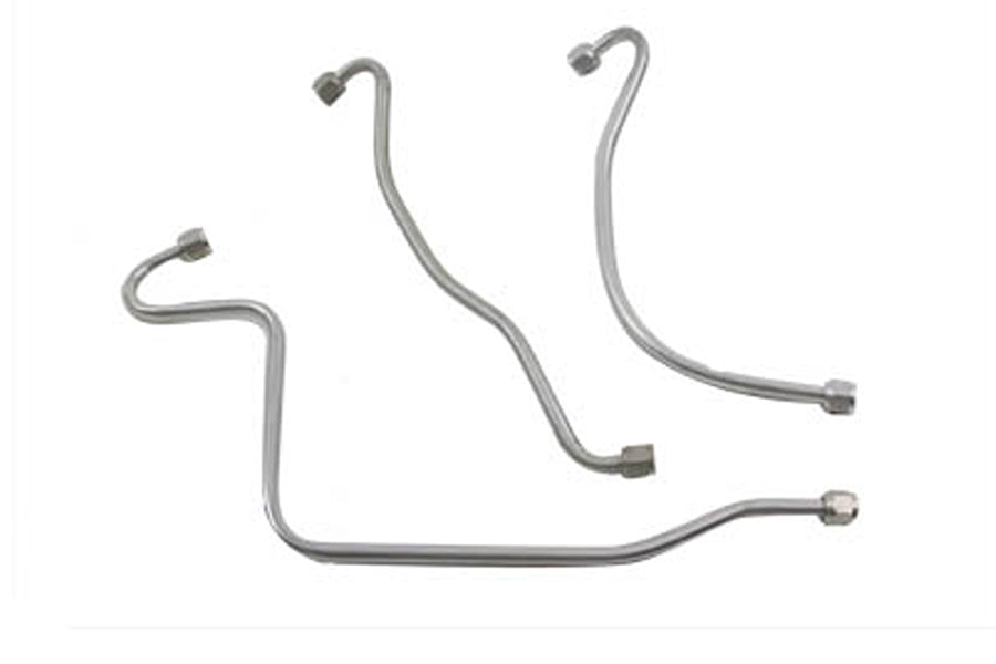 V-Twin Zicad Oil Line Set for Harley Davidson FL (1958-1964)