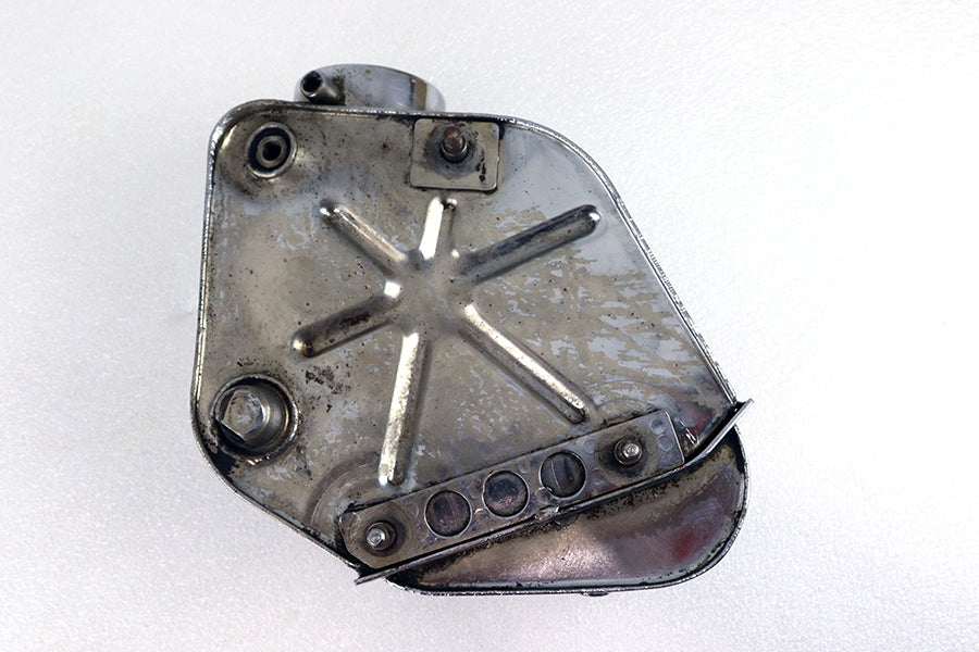V-Twin XLH Oil Tank Chrome – Fits 1952-1961 Harley Davidson XLH Models