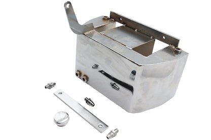 V-Twin Factory Sample Electric Start Oil Tank Chrome for Harley Davidson XL Models
