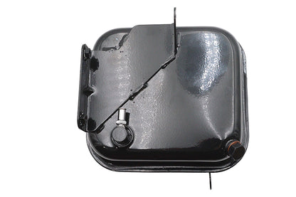 V-Twin Factory Sample Black FLH Oil Tank – Pre-Production Motorcycle Part for Harley Davidson 1965-1969