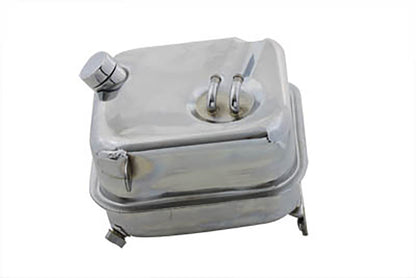 V-Twin Factory Sample Swingarm Oil Tank Chrome for Harley Davidson FX and FL Models
