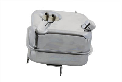 V-Twin Factory Sample Swingarm Oil Tank Chrome for Harley Davidson FX and FL Models