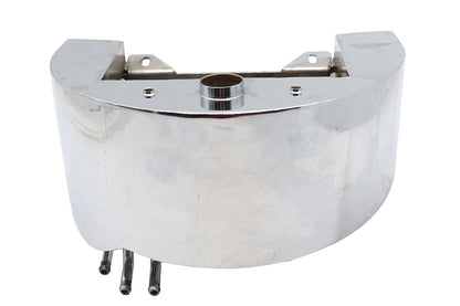 V-Twin Factory Sample Center Fill Oil Tank Chrome for Harley Davidson FXST Models