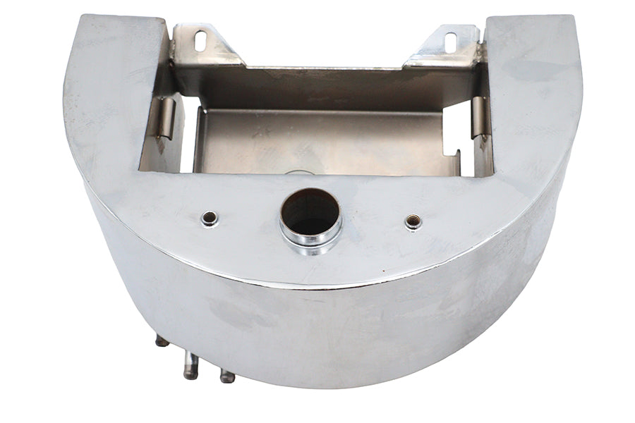 V-Twin Factory Sample Center Fill Oil Tank Chrome for Harley Davidson FXST Models