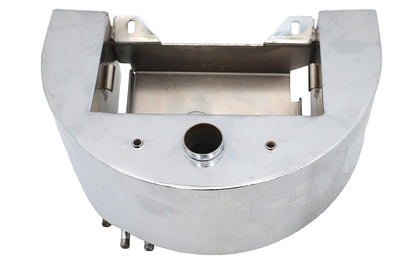 V-Twin Factory Sample Center Fill Oil Tank Chrome for Harley Davidson FXST Models