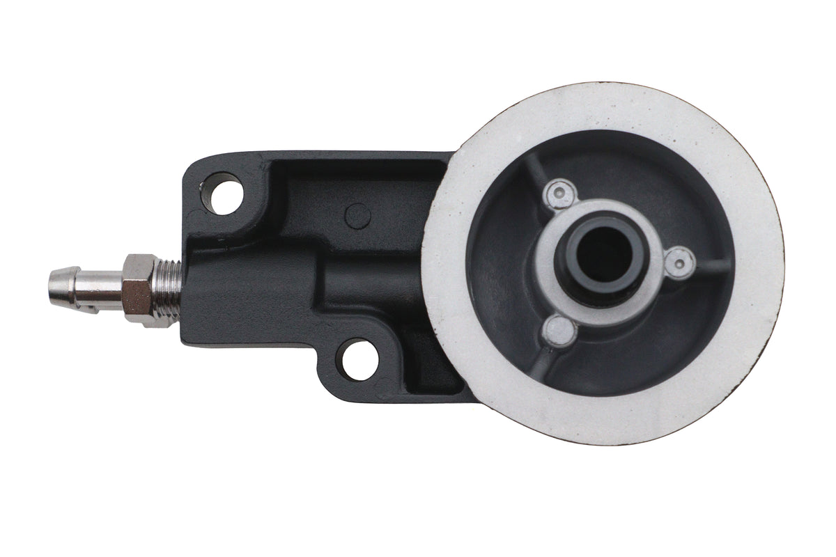 Ultima 25-55 Black Oil Filter Mount with Fittings for Harley-Davidson