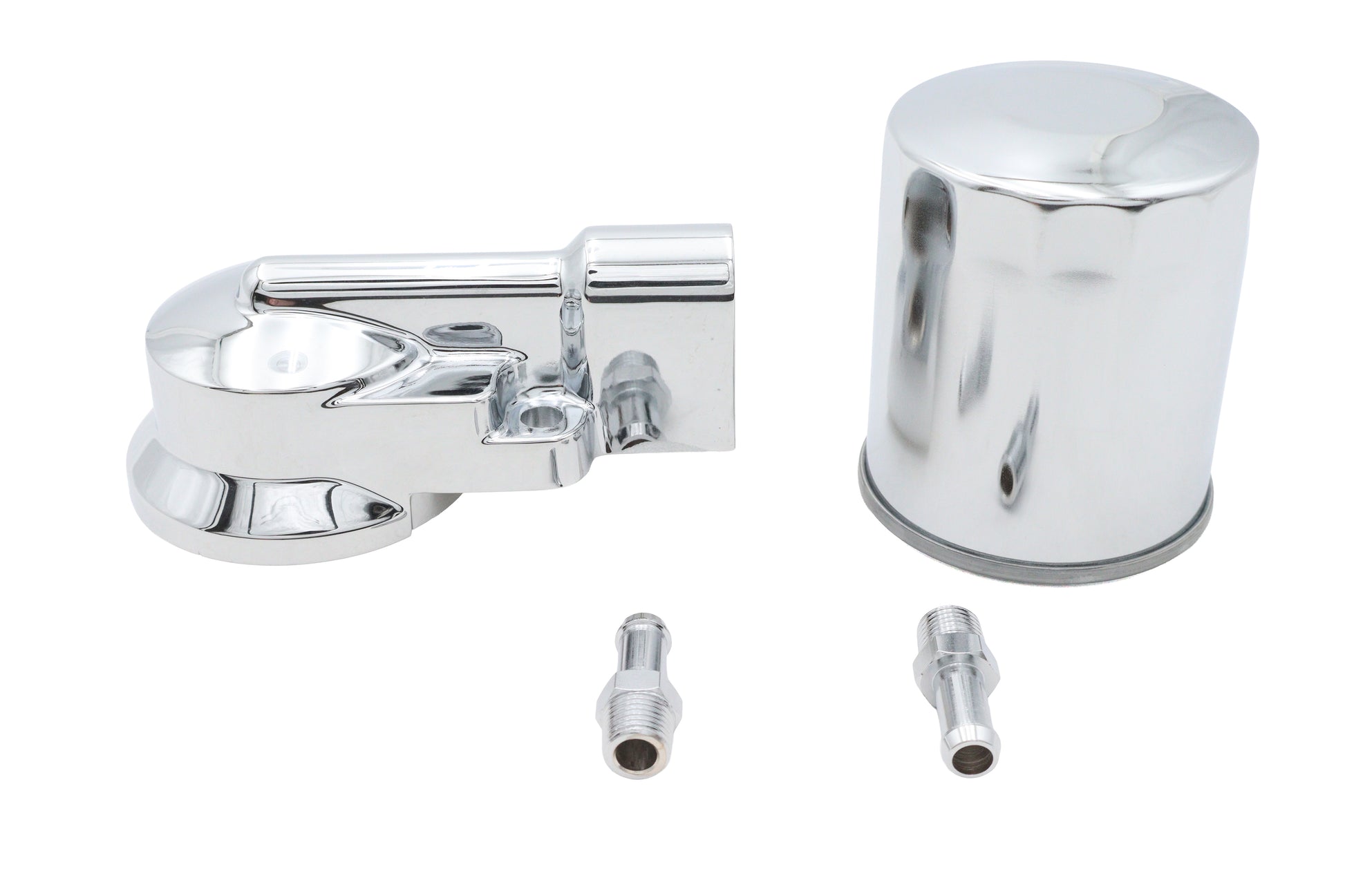 Ultima Chrome Oil Filter Mount Kit for Harley Davidson