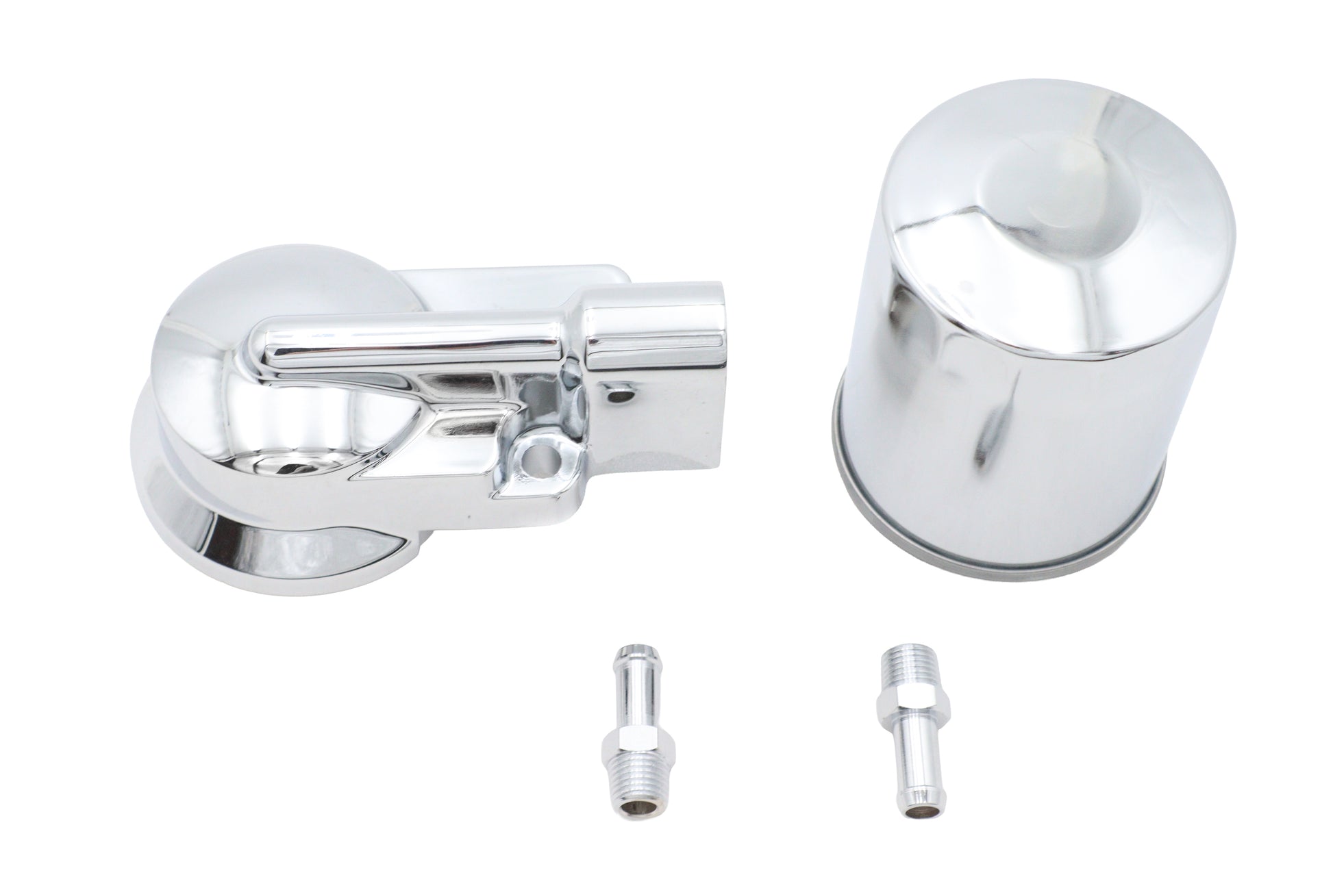 Ultima Chrome Oil Filter Mount Kit for Harley Davidson