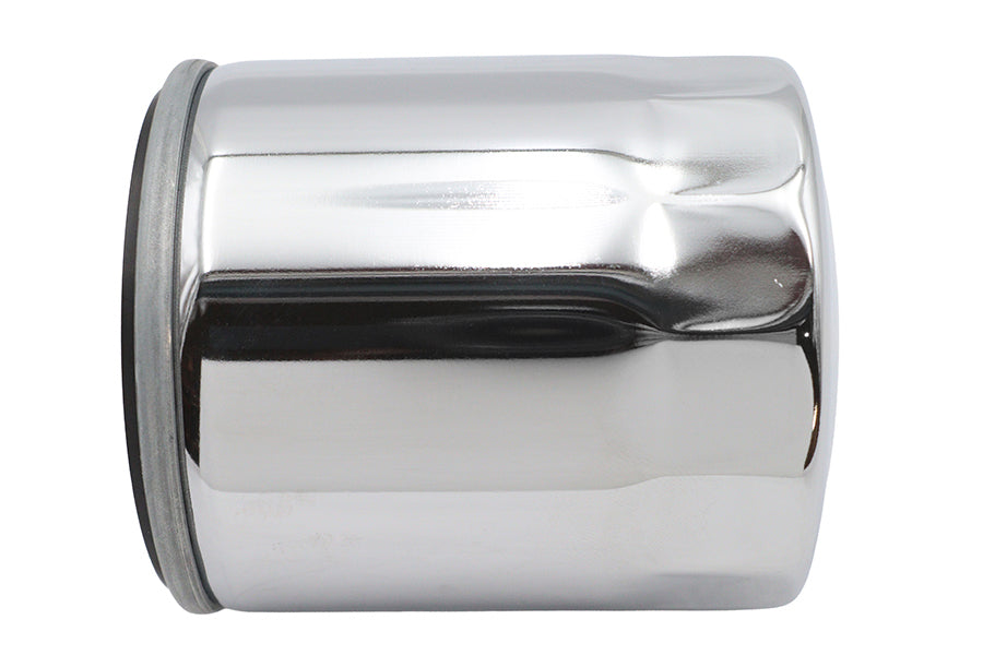 Ultima MicroGlass Spin-On Oil Filter Chrome for Harley Davidson M8 and TC-88 Models (Part #25-70)