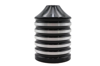 Ultima Black Reusable Billet Oil Filter for Harley Davidson XL, FXST, FLST, FLT, and FXR Models – Part EM-0017B