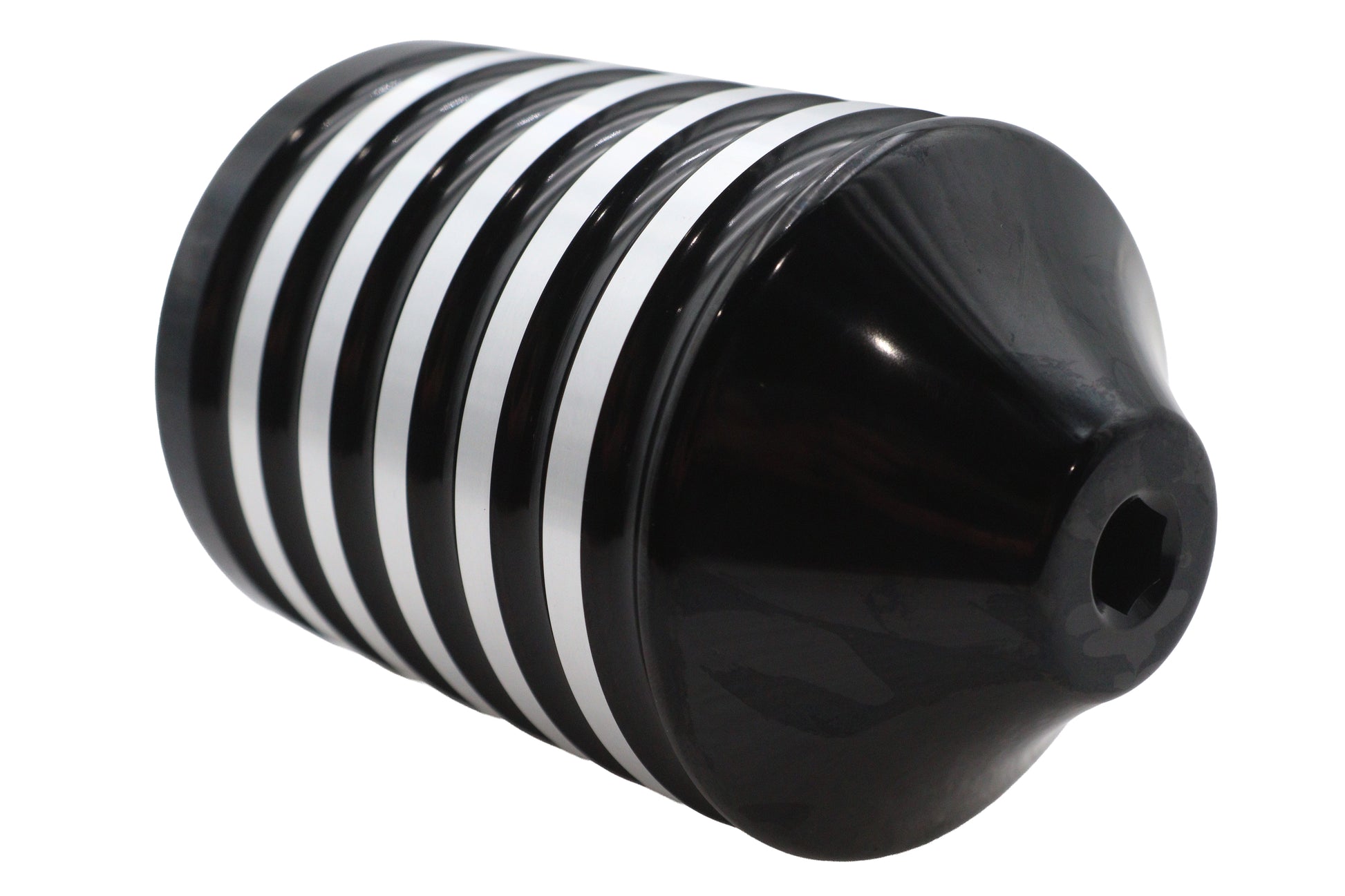 Ultima Black Reusable Billet Oil Filter for Harley Davidson XL, FXST, FLST, FLT, and FXR Models – Part EM-0017B