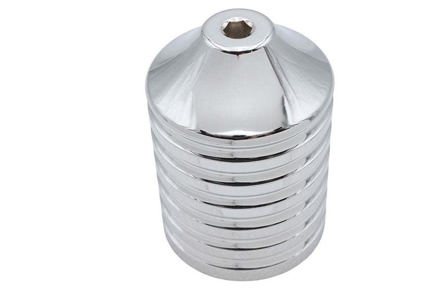 Ultima Chrome Reusable Billet Oil Filter for Harley Davidson - Part EM-0017C