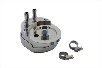 Sifton Oil Filter Adapter 40-4602 for Harley Davidson FXD Models - Automatic Thermostatic Oil Bypass Valve