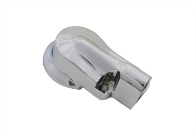 V-Twin Chrome Oil Filter Housing for Harley Davidson FXST & FLST Models - Part 14-0050