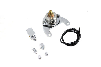 V-Twin Oil Pressure Gauge Mount Kit Part #85212 for Harley Davidson FXST Models