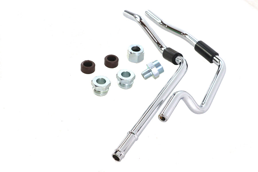 V-Twin Oil Filter Line Kit for Harley Davidson FLT and FLHT Models - Part 74914