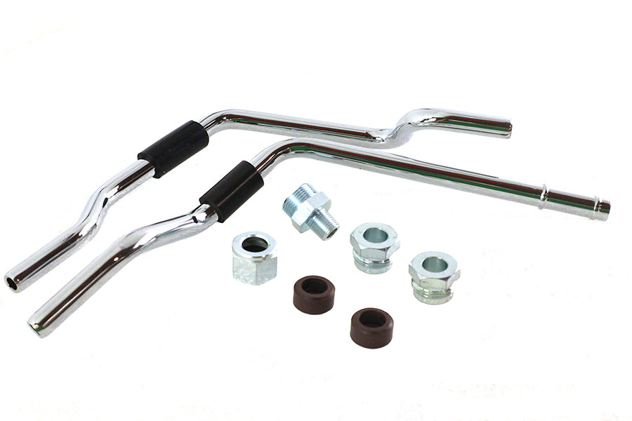 V-Twin Oil Filter Line Kit for Harley Davidson FLT and FLHT Models - Part 74914