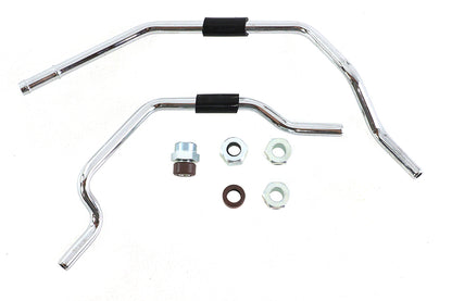 V-Twin Oil Filter Line Kit for Harley Davidson FLST & FXST Models - Part 74915