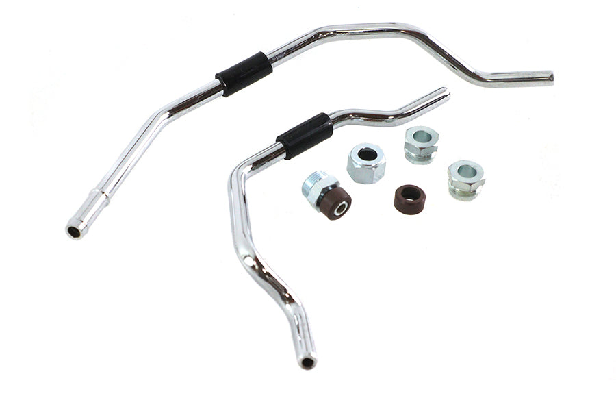 V-Twin Oil Filter Line Kit for Harley Davidson FLST & FXST Models - Part 74915