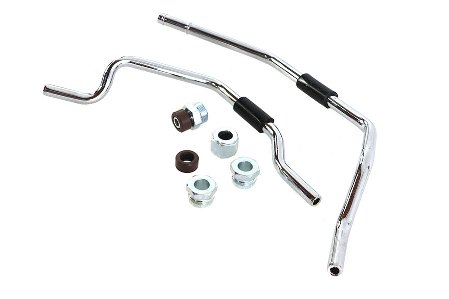 V-Twin Oil Filter Line Kit for Harley Davidson FLST & FXST Models - Part 74915