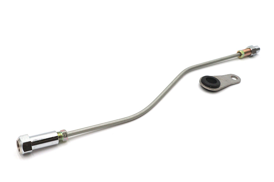 V-Twin Oil Gauge Line and Bracket Kit for Harley Davidson FXST (1984-1993)