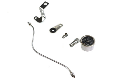 V-Twin Oil Gauge Kit Head Mount for Harley Davidson XL Models