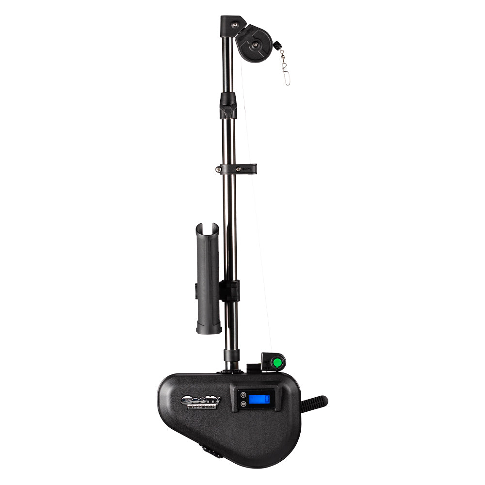Scotty 2106 HP Depthpower Electric Downrigger with 60-Inch Stainless Steel Telescoping Boom and Single Rod Holder
