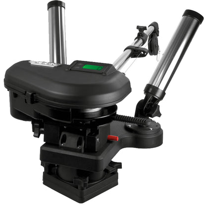 Scotty 2116 HP Depthpower Electric Downrigger with 36-60 Inch Telescoping Stainless Steel Boom and Dual Rod Holders