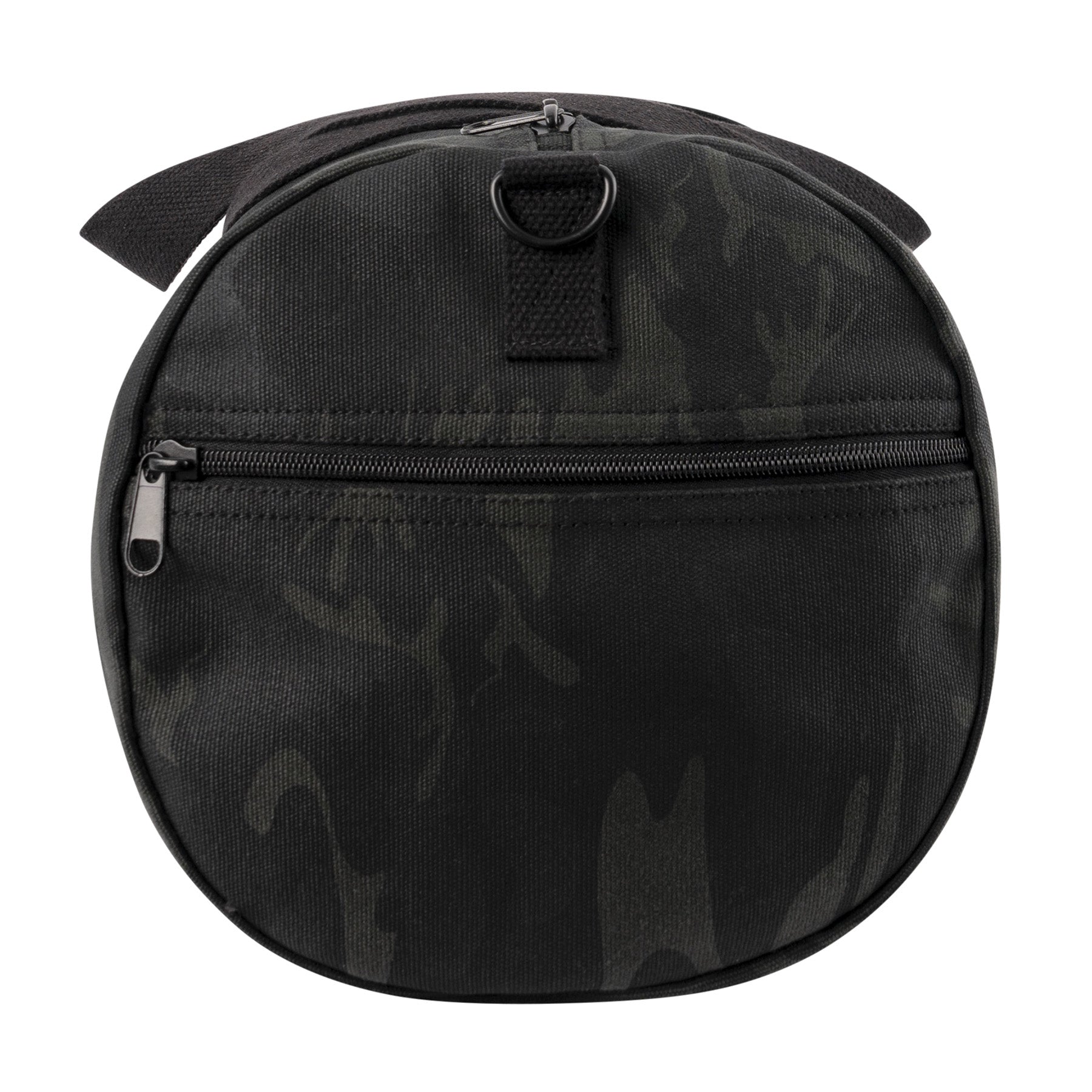 Rothco Midnight Camo Canvas Shoulder Duffle Bag - 19 Inch Size, Black Camo