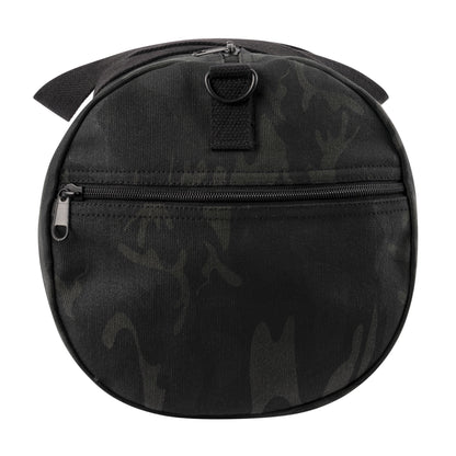 Rothco Midnight Camo Canvas Shoulder Duffle Bag - 19 Inch Size, Black Camo