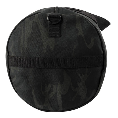 Rothco Midnight Camo Canvas Shoulder Duffle Bag - 19 Inch Size, Black Camo