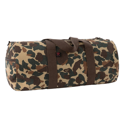 Rothco X Bear Archery Fred Bear Camo Canvas Shoulder Duffle Bag - 24 Inches