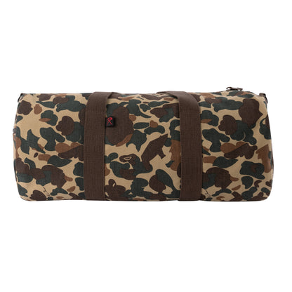 Rothco X Bear Archery Fred Bear Camo Canvas Shoulder Duffle Bag - 24 Inches