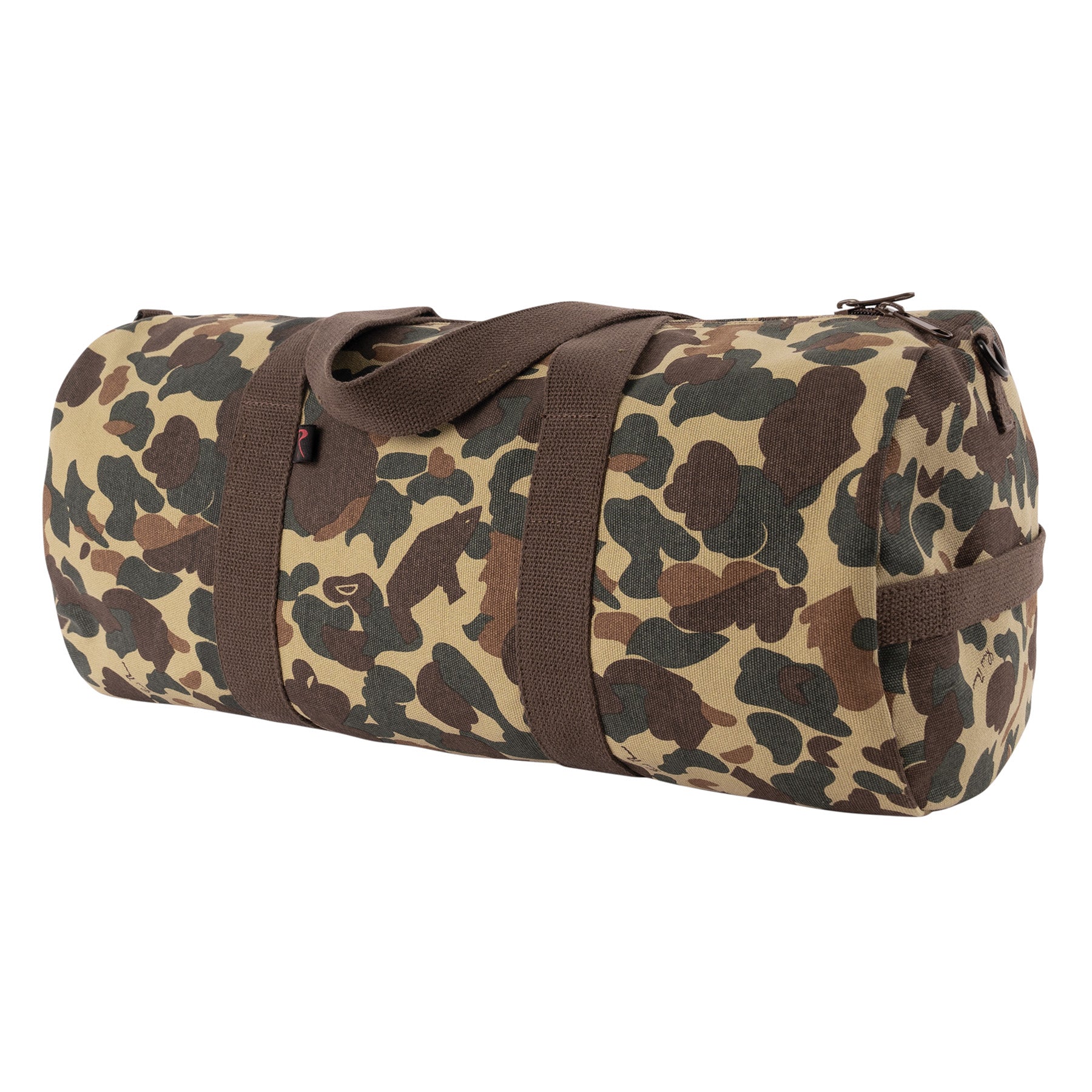 Rothco X Bear Archery Fred Bear Camo Canvas Shoulder Duffle Bag - 24 Inches
