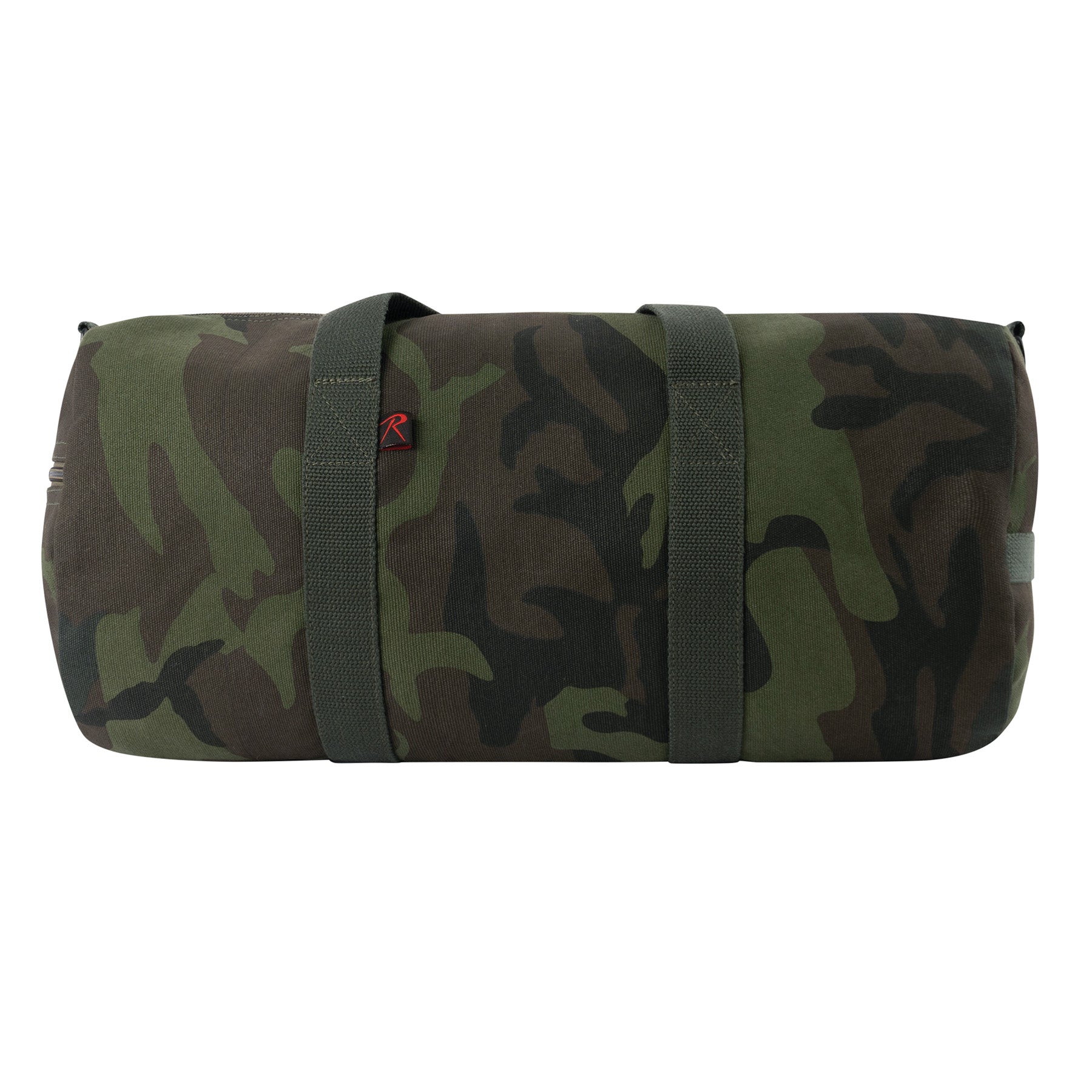 Rothco Midnight Camo Canvas Shoulder Duffle Bag - 24 Inch, Midnight Woodland Camo