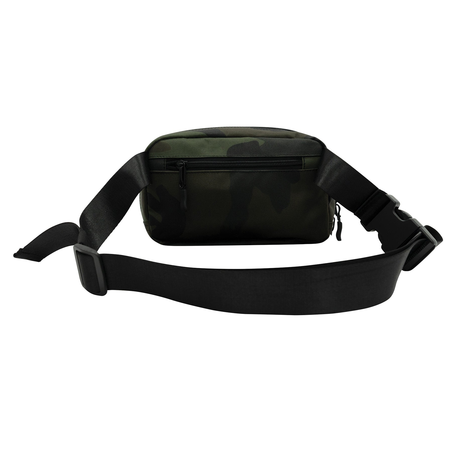 Rothco Crossbody Day Bag Midnight Woodland Camo – Compact Travel Organizer with 2L Capacity