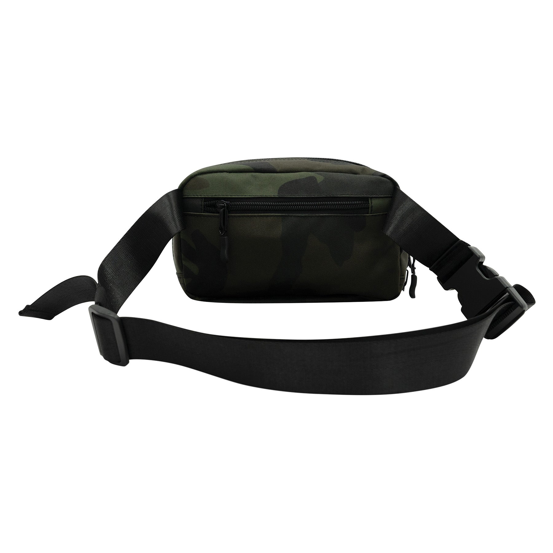 Rothco Crossbody Day Bag Midnight Woodland Camo – Compact Travel Organizer with 2L Capacity