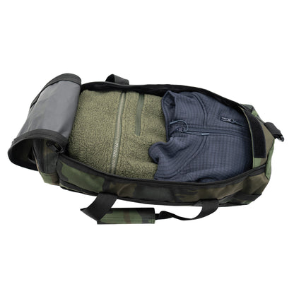Rothco Tactical Traveler Duffle Bag Midnight Woodland Camo - 19 Inch